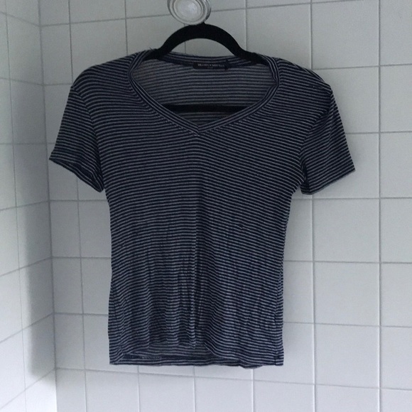 Brandy Melville Striped Tee - Picture 1 of 2